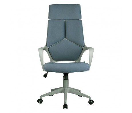 Кресло Riva Chair 8989 серый пластик