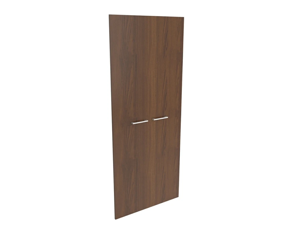 Комплект высоких деревянных дверей ручка скоба 192x80x1,6 Blackwood, Belfast