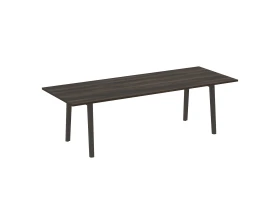 Стол переговорный, опоры - массив дерева 258x98x75 Оникс Вуд Директ / Onix Wood Direct images