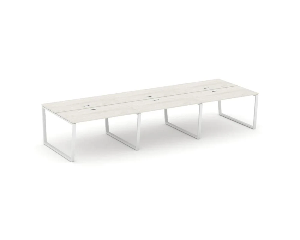 Рабочая станция 2-х сторон. SN-6T2.DRS-081 2940х1632х750 Стайл Проджект Фьюжн / Style Project Fusion