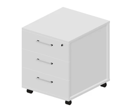 Тумба для документов мобильная (3 ящика) 46х53х57 GDB