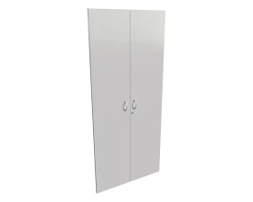 Двери деревянные высокие с замком ручка скоба 177,5x39,4x1,8 STEEL EVO images