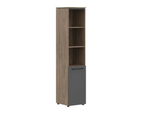 Шкаф колонка с глухой малой дверью 429х423х1956 TP images